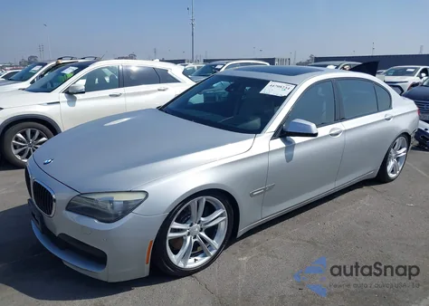 2011 BMW 750Li xDrive z USA, uszkodzony, nr VIN WBAKC8C57BC433612